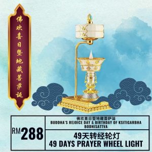 49天转经轮灯 49-Day Prayer Wheel Light